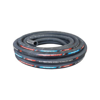 Rola furtun presiune hidraulic 25m cu dubla insertie textila DN38 (int. FI38/ext. FI55) SAE 100 R4 1-1/2