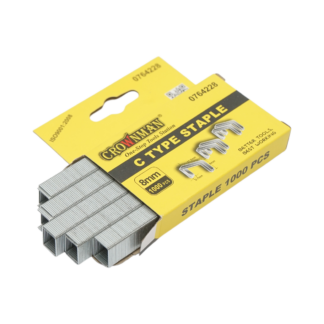 Capse metalice tip C 0.7x11.3x8mm 1000 buc/set Crownman