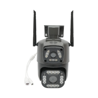 Camera de supraveghere 4G, lentila duala 4MP 1080P, PTZ cu senzor de miscare, detectie umana si aplicatie V380 Pro