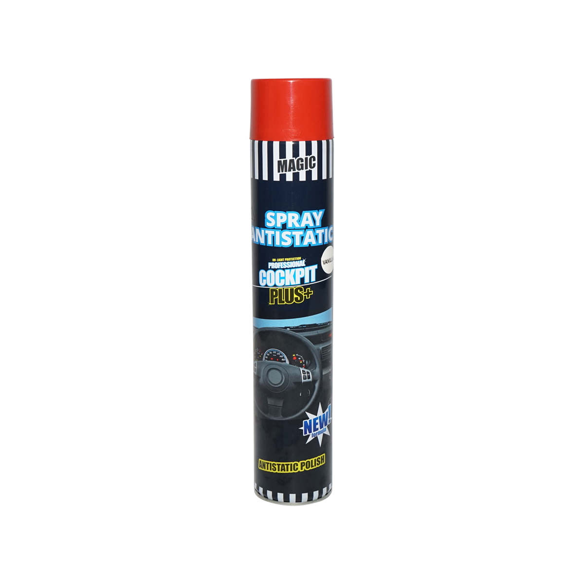 Spray silicon bord antistatic vanilie 750ml