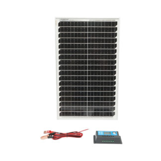 Panou solar 30W/18V fotovoltaic monocristalin 560x345x25mm cu regulator de incarcare 12/24V 10A, cablu 1.5/2m Breckner Germany