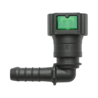 Conector conducta alimentare verde New Holland, Steyr, Case IH cod OEM 87489625