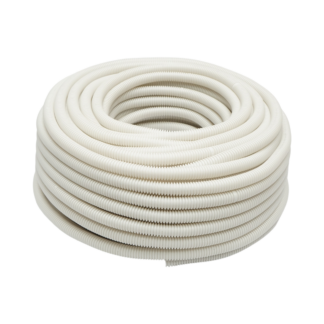 Tub flexibil copex 16mm fara fir, ignifug din polietilena HDPE, 320N gri 50m/rola