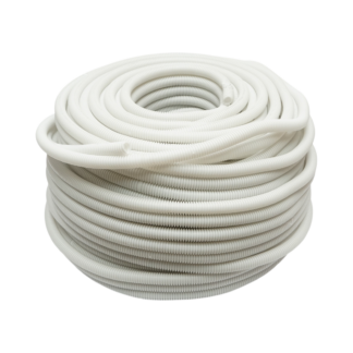 Tub flexibil copex 16mm fara fir, ignifug din polietilena HDPE, 320N gri 100m/rola