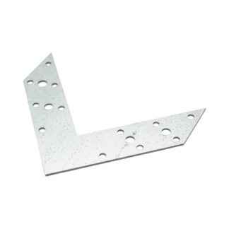 Element de imbinare colt 110x156x32mm, grosime 2mm, otel zincat