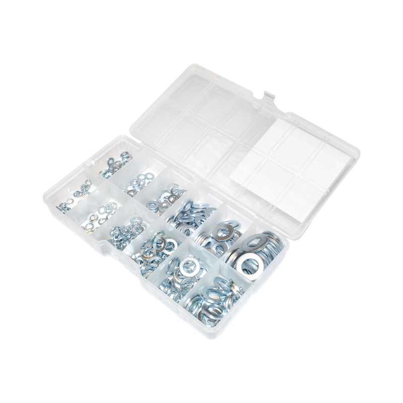Trusa saibe M4, M5, M6, M8, M10, M12 DIN125/DIN127 350 piese Breckner Germany