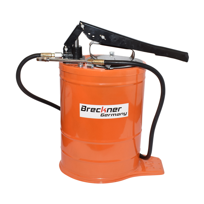Pompa pentru gresat, manuala 20 Kg cu furtun 1,5m. 5000 PSI Breckner Germany