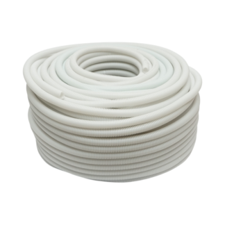 Tub flexibil copex 16mm fara fir, polietilena HDPE, 320N gri 100m/rola