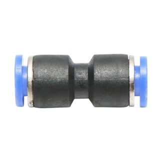 Mufa rapida dreapta furtun fi 6mm - plastic