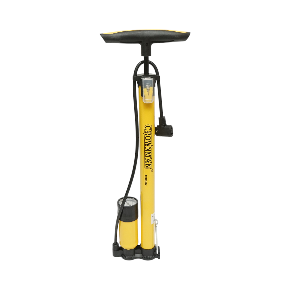 Pompa de mana cu manometru 0-160 PSI 38x650mm Crownman