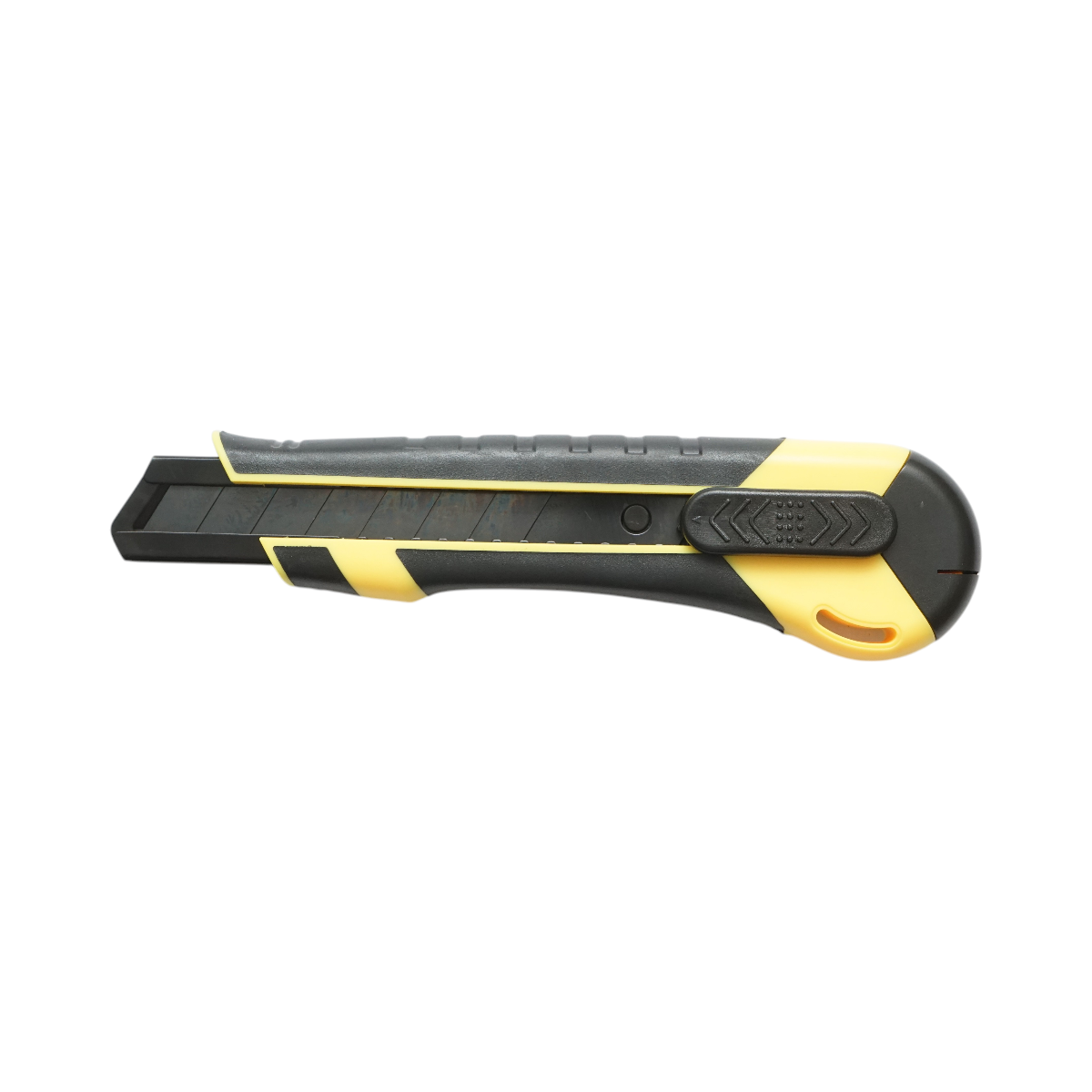 Cutit cutter profesional cu lama otel 18mm SK5, corp ABS cu maner TPR Crownman