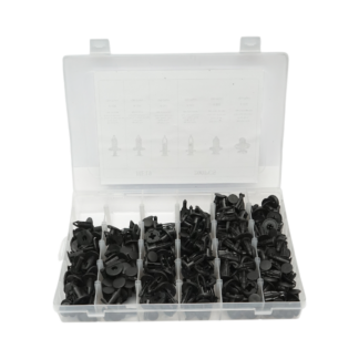 Trusa clipsuri plastic auto universale 200 piese