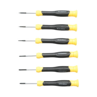 Set 6 surubelnite de precizie drepte si in cruce cu varf magnetic profesionale Cr-V Crownman