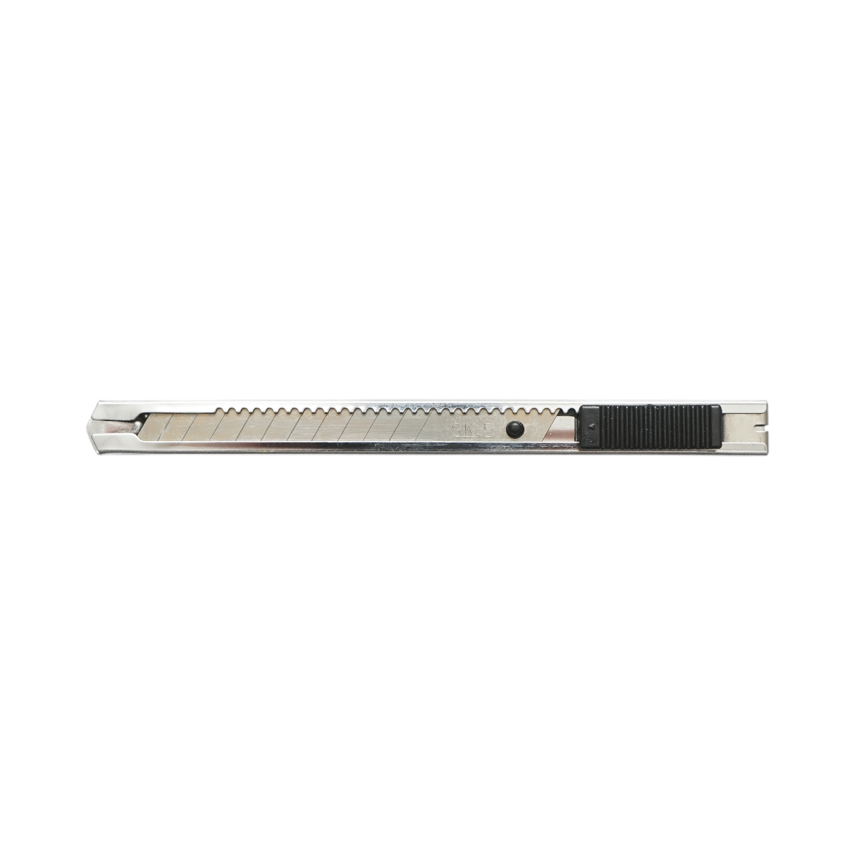 Cutit cutter profesional cu lama otel 9mm SK5, corp otel inoxidabil Crownman