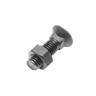 Surub brazdar cu piulita M12x40mm cu cap patrat