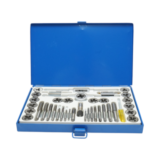 Trusa tarozi si filiere metrice M3-M12mm 40 piese Breckner Germany