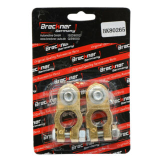 Set borne baterie din cupru Cu+++ HD cu surub Heavy Duty Breckner Germany