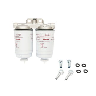 Baterie dubla completa filtru motorina pentru FIAT 98439683