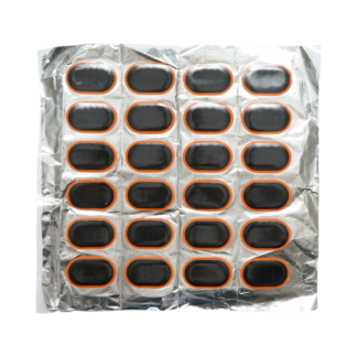 Petice vulcanizare ovale 33x53mm pentru camere de aer 24 buc/set Maruni made in Japan