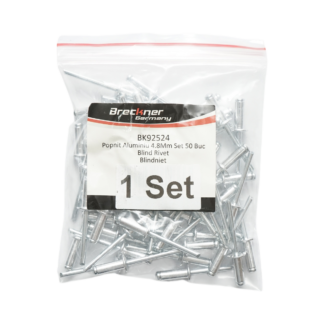 Popnit din aluminiu 4.8x12.7mm 50 buc/set Breckner Germany