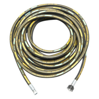 Rola 17m furtun spalatorie DN8 1SN cu mufa 22x1,5mm si armatura 3/8 la capete