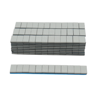Contragreutati autoadezive gri inchis echilibrare roti Fe 60g (5gx12 buc) 100 benzi/cutie