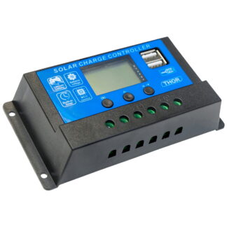 Regulator tensiune pentru panou solar 10A 12V/24V 2X port USB