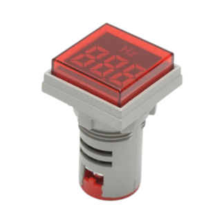 Indicator digital frecventa LED rosu 0-99Hz Ø 22mm Breckner Germany