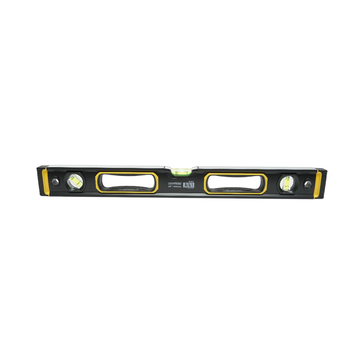 Nivela aluminiu magnetica 600mm, 3 bule de nivel, 2 manere Crownman