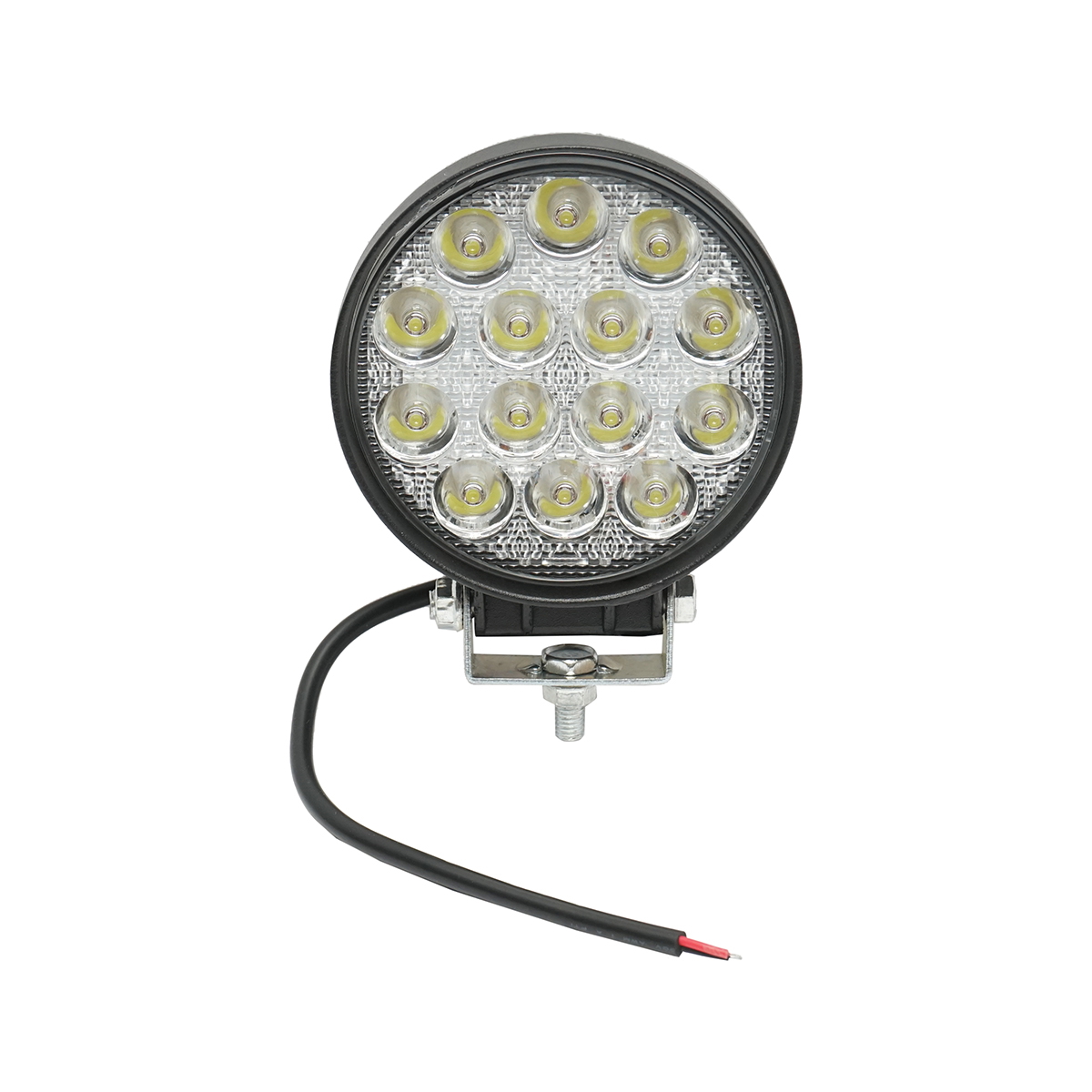 Lampa cu 14 LED-uri 10-30V 42W unghi radiere 30 de grade tip spot 114x114x61mm Breckner Germany
