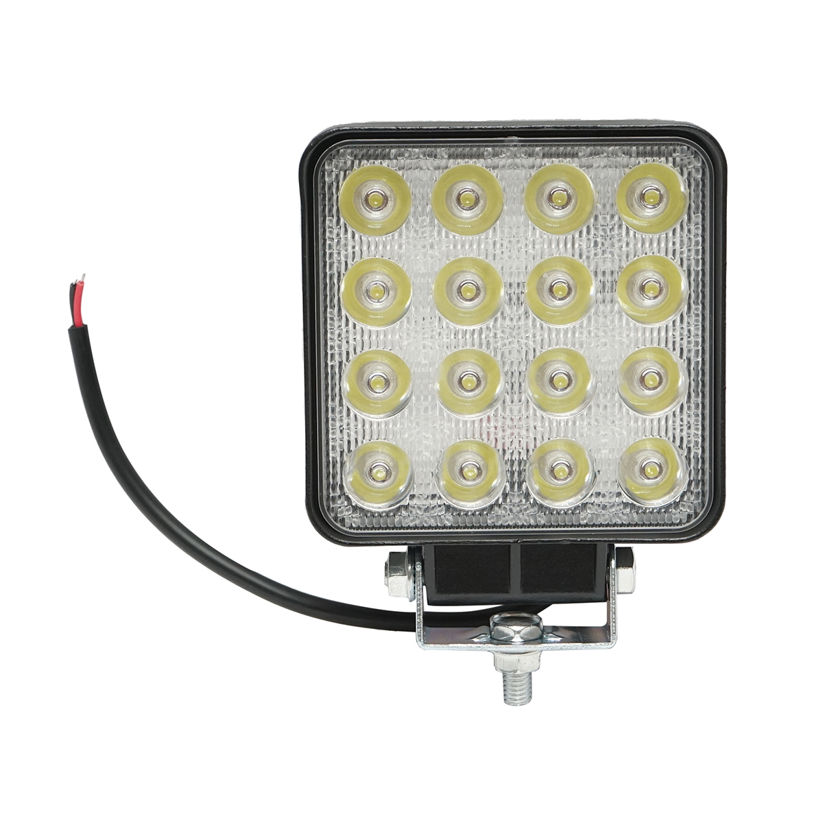 Lampa cu 16 LED-uri 10-30V 48W unghi radiere 30 de grade tip spot 108x108x57mm Breckner Germany