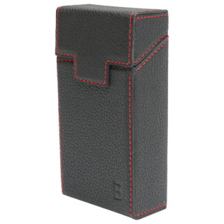Husa neagra din piele pentru pachet de tigari P21 Breckner