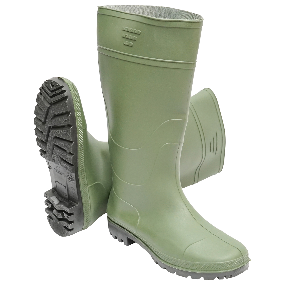 Cizme de lucru din PVC verde marimea 41 001GB