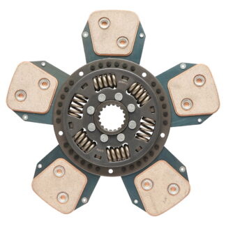 Disc ambreiaj cu ferodou si arc 18 caneluri pentru Tractor Forestier cu motor Perkins