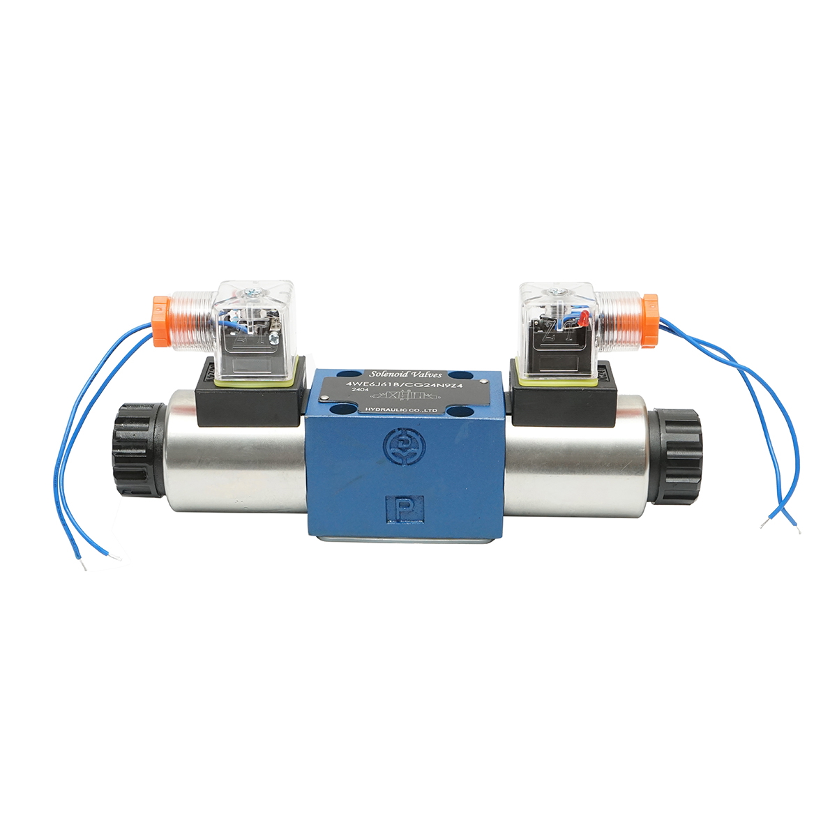 Electrovalva directionala 24VDC 25W pentru 6 cai control debit instalatii hidraulice HDQX126J 4WE6J61B CG12N9Z4