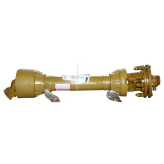 Cardan 850 mm S6 T6 cu ambreiaj compus din 2 discuri cruce 30,2x92 (teava stea) 1 3/8 Z=6 freza