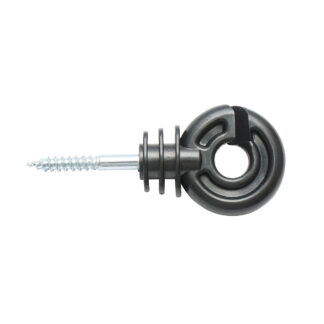 Izolator canelat fi 5.9mm 88x39mm pentru fir gard electric Mezofarm