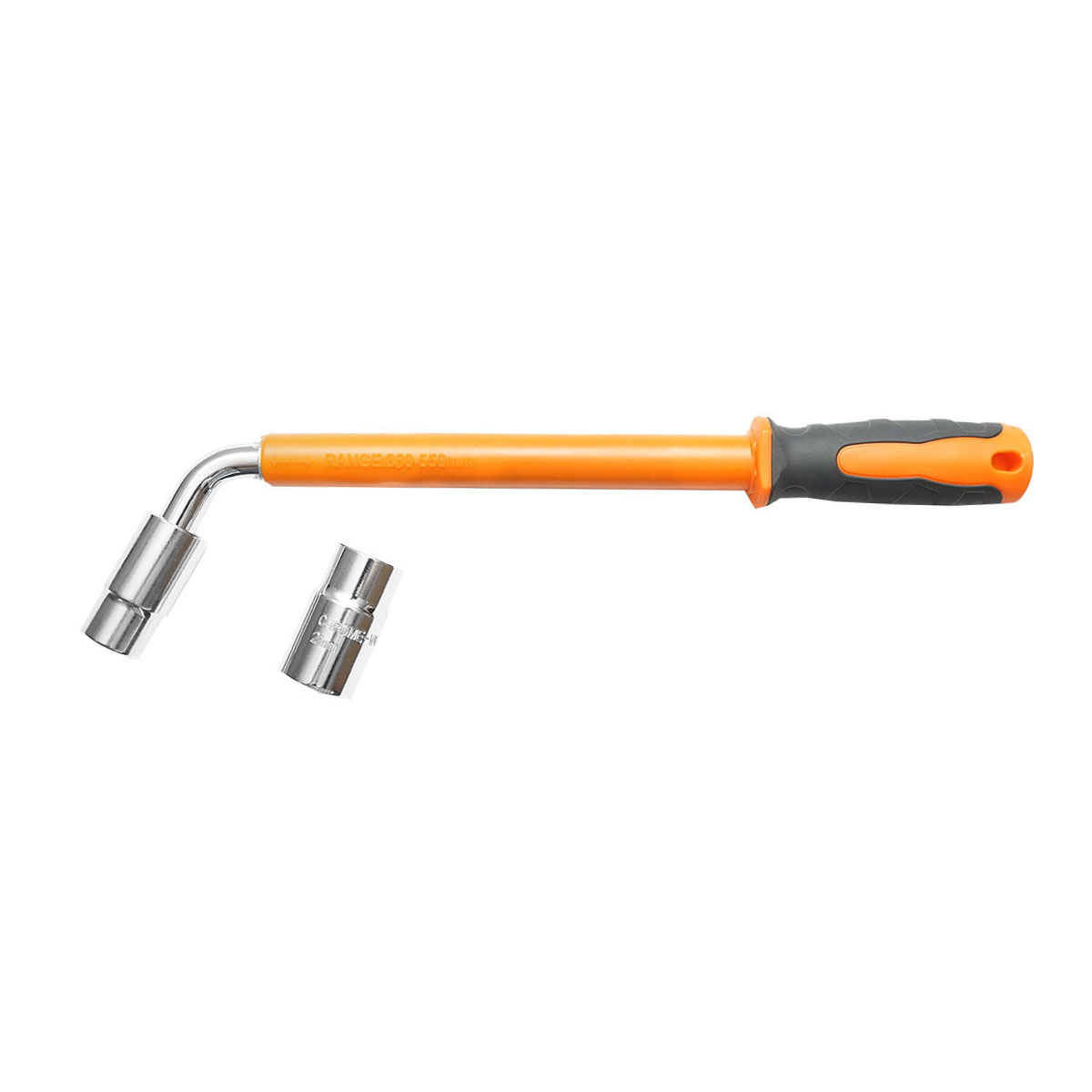 Cheie telescopica 380-520mm pentru roti cu 2 tubulare 17x19mm-21x23mm Breckner Germany