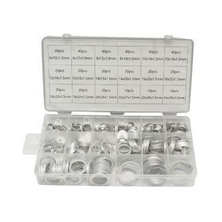 Trusa saibe din aluminiu 450 piese