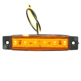 Lampa laterala galbena cu LED 12V/24V Breckner Germany