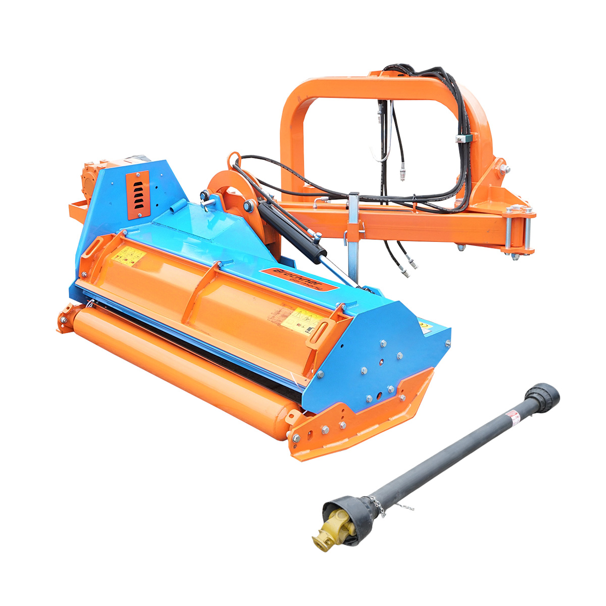 Tocatoare BCR140 cu prindere laterala, latime de lucru 1380mm potrivita pentru tractor 40-70CP 495Kg Breckner Germany