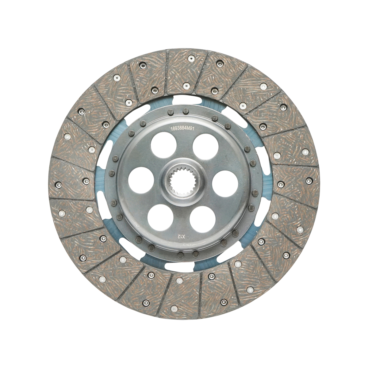 Disc ambreiaj diametru exterior 300mm, interior 1-25.4mm, interior 2-29.5mm, 21 caneluri pentru Massey Ferguson, Landini OEM 1693884M91