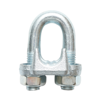 Brida zincata DIN 741-16 pentru cablu de 16 mm Breckner Germany