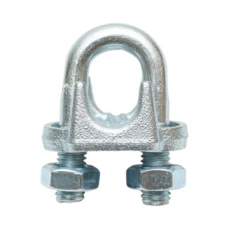 Brida zincata DIN 741-19 pentru cablu de 19 mm Breckner Germany