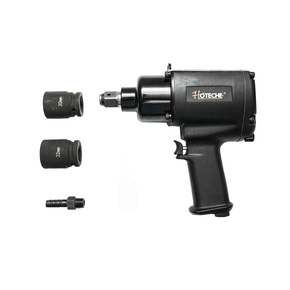 Pistol pneumatic reversibil cu impact 3/4 inch, 1300Nm, presiune de lucru 6 Bar Hoteche