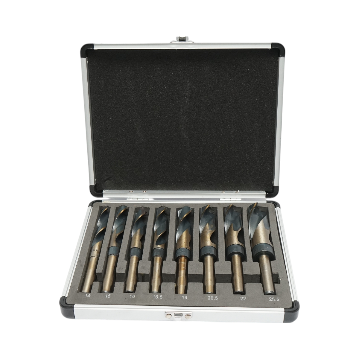Trusa 8 burghie mari HSS pentru metal Breckner Germany