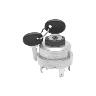 Contact pornire cu cheie, 12V, 7 pini, fi 50mm, filet de prindere fi 21mm pentru Fiat, Case IH
