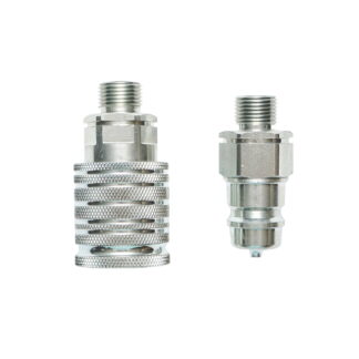 Supapa trecere mos/baba pe con M18x1.5mm cu filet exterior Breckner Germany