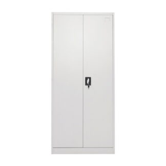 Dulap metalic fiset 1800x800x350mm cu 2 usi securizate, 4 polite, gri Breckner Germany
