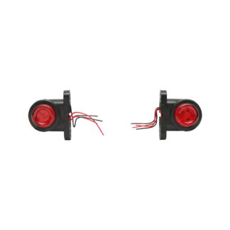 Lampi laterale de gabarit cu LED 12-24V, rosu-alb FR0102 Breckner Germany